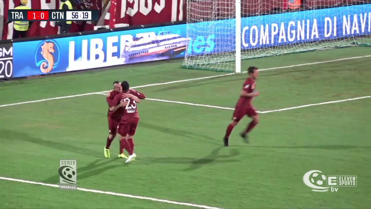Trapani-Catania 1-0