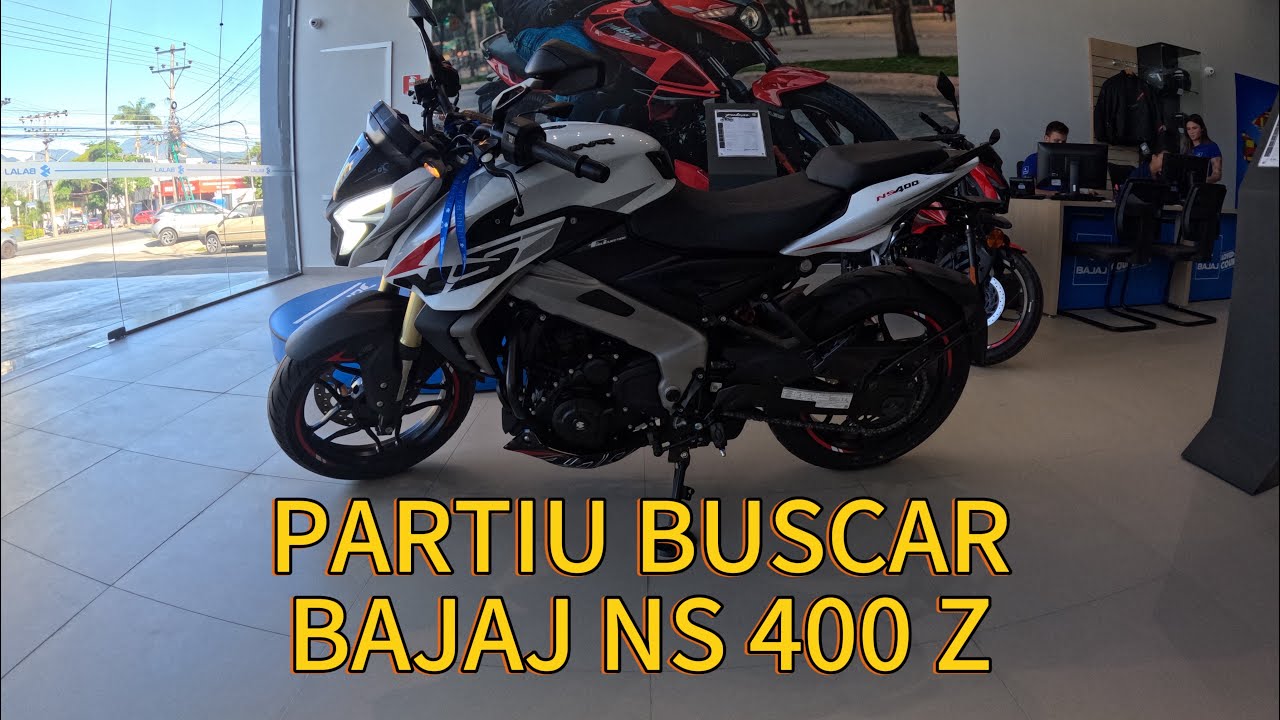 FOMOS BUSCAR A NOVA BAJAJ NS 400z