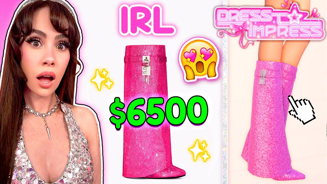 Buying Dress To Impress Items IN REAL LIFE