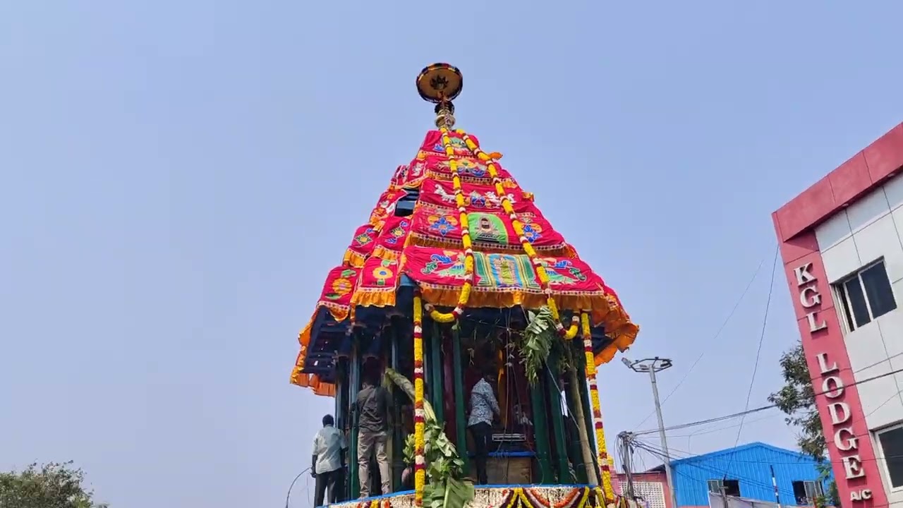 CHENNAI THIRUVOTTIYUR SRI THIYAGARAJA SWAMMI KOVIL THIRUTHOTTAM🛕🙌🏻❤️🙏🏻