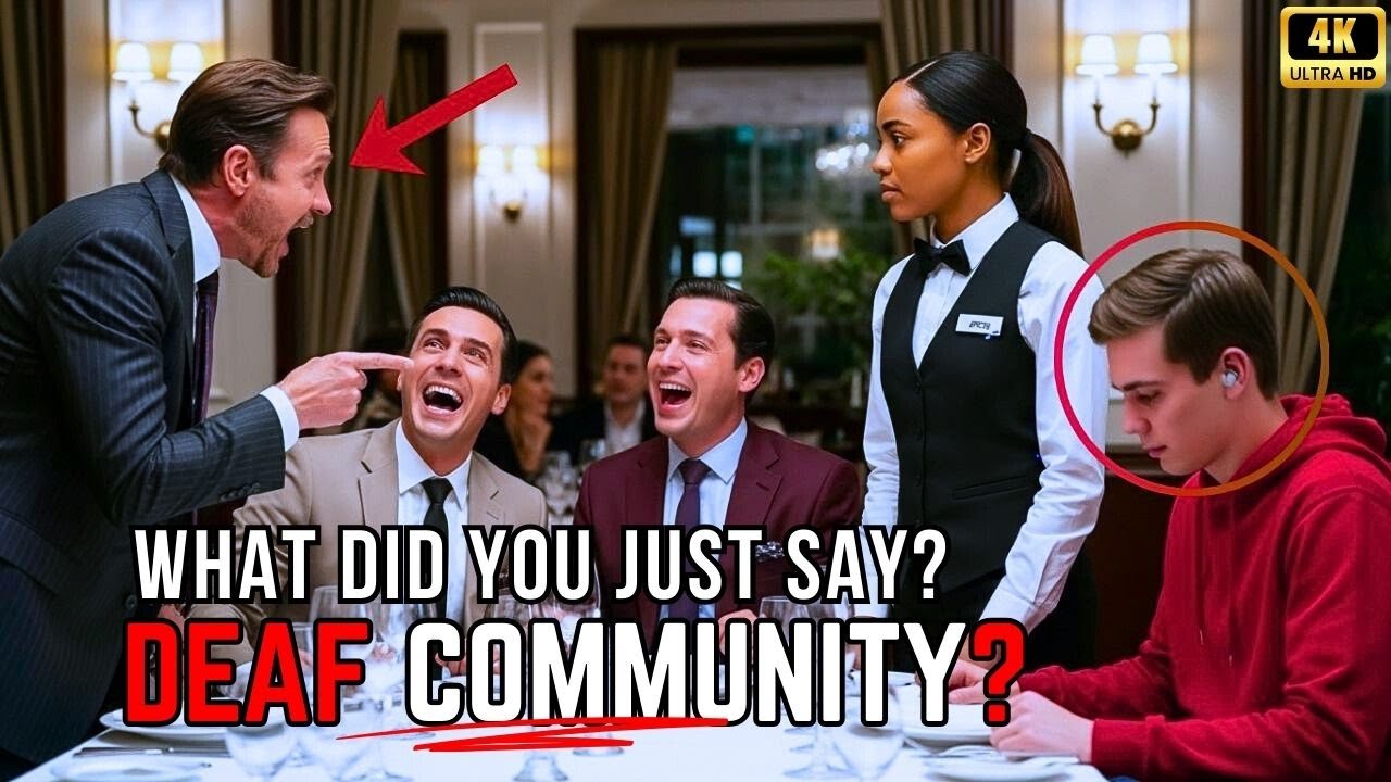 ARROGANT BILLIONAIRE MOCKED HIS DEAF SON...THE DEAF COMMUNITY RETALIATED #deafcommunity