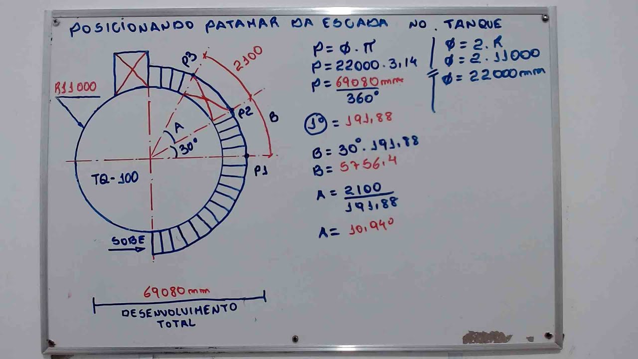 Aula_03- Posicionando patamar da escada no tanque.