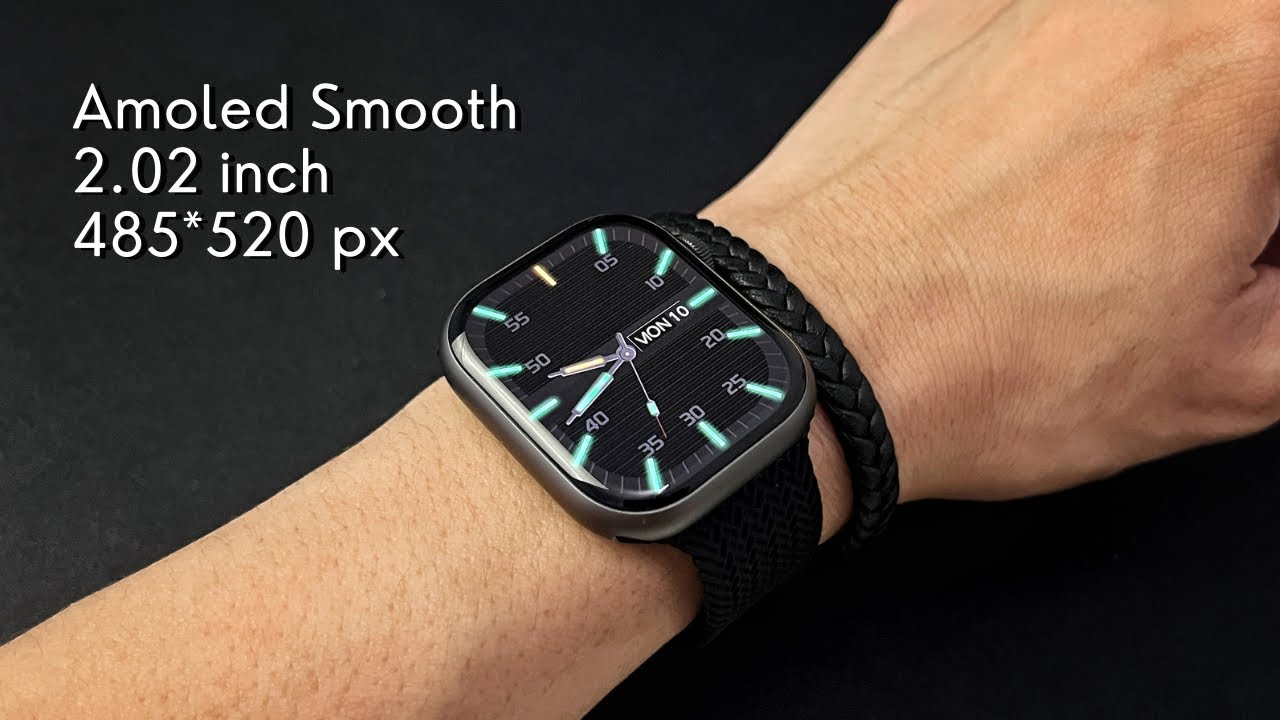 SMARTWATCH MURAH LAYAR AMOLED TERBAIK - HK9 PRO
