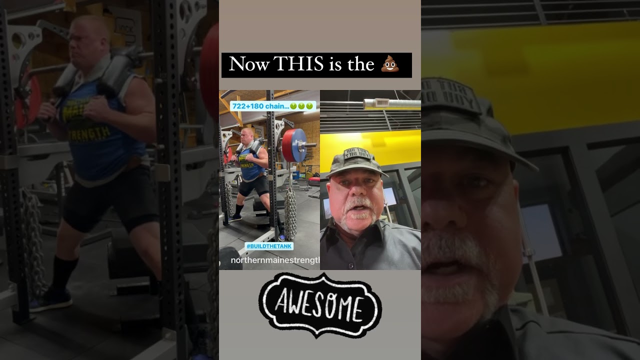 Dave Tate reacts to IMPRESSIVE SQUAT GRIND from 8 year NFL Veteran. 