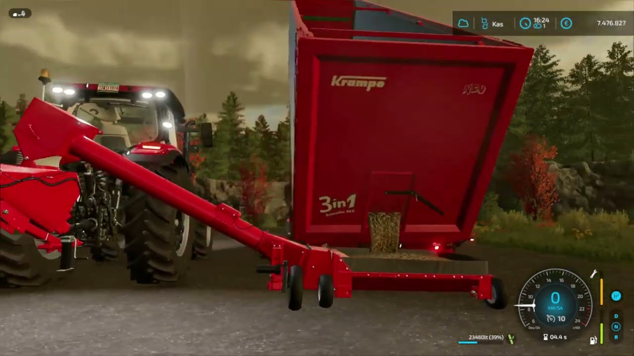 Trene şeker kamışı yüklemek