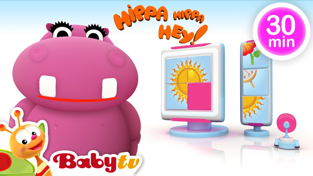 Compilation di Hippa Hey 🤩  Il Gioco dei Suoni e Altri Puzzle Divertenti per Bambini @BabyTVIta