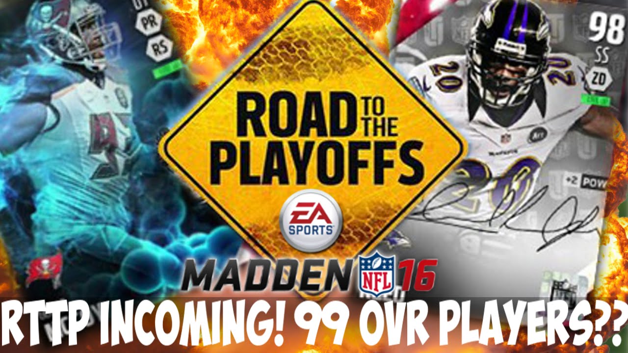 MUT 16 | ROAD TO THE PLAYOFFS ANNOUNCED! 99 OVERALL PLAYERS? Madden 16 Ultimate Team