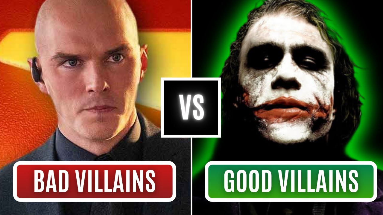 Bad Villains vs Good Villains (Writing Advice)