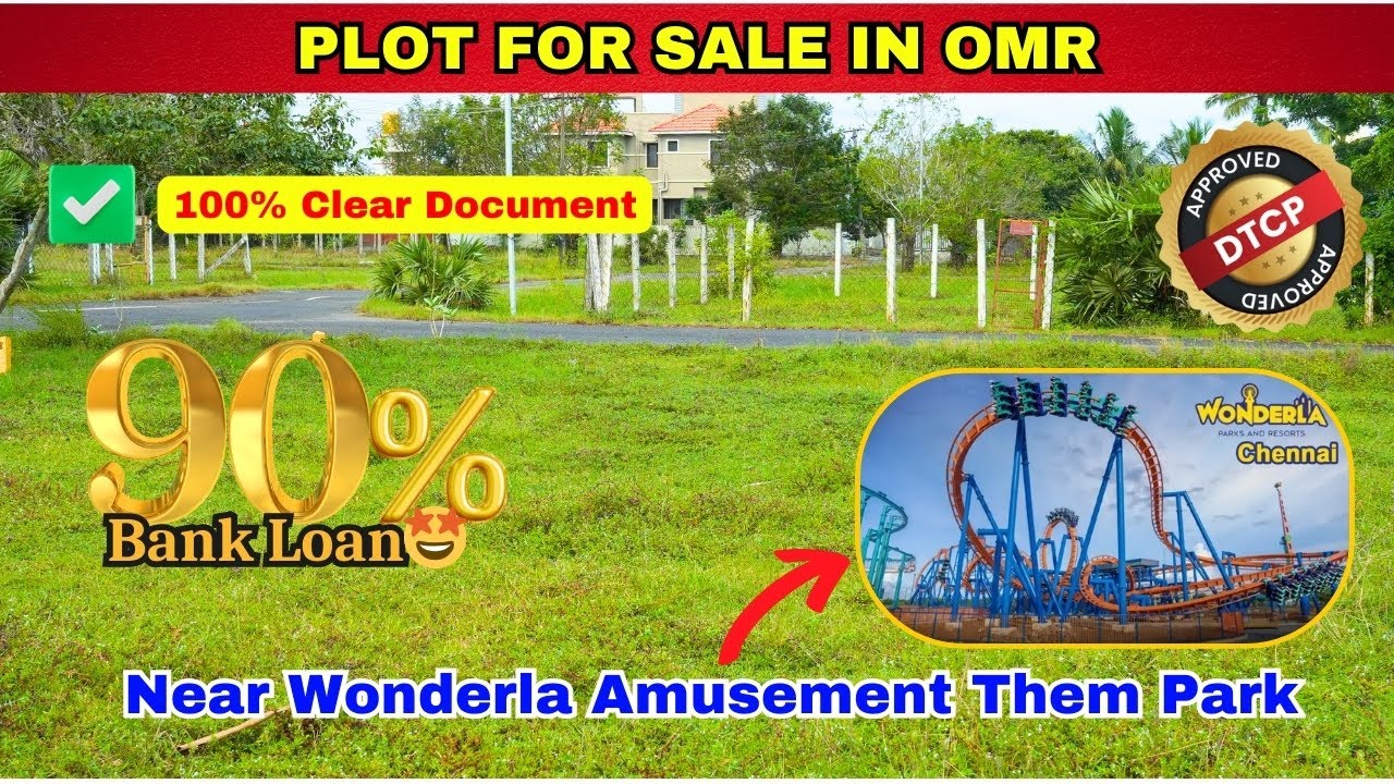 Wonderla Amusement Park Near Land For Sale | Best Investment Plot On Your Childrens Future #omr#land