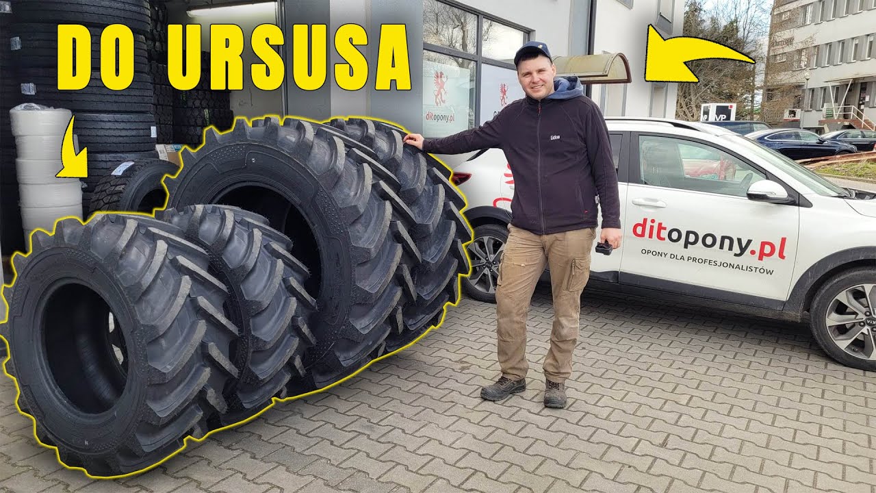 NOWE OPONY DO URSUSA 4X4 C-360 - ALE TO BĘDZIE POTWÓR!