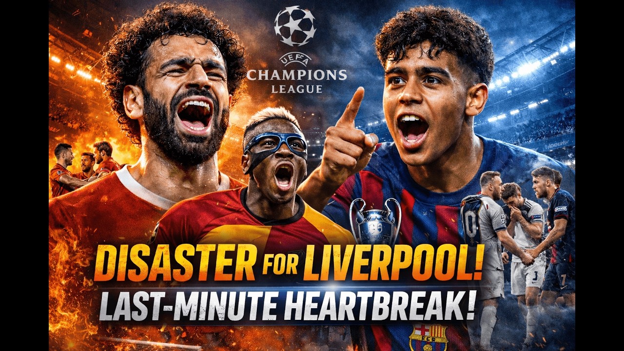GILA! 😱 LIVERPOOL DIPERMALUKAN GALATASARAY | OSIMHEN MENGAMUK, BARCELONA SELAMAT DETIK TERAKHIR