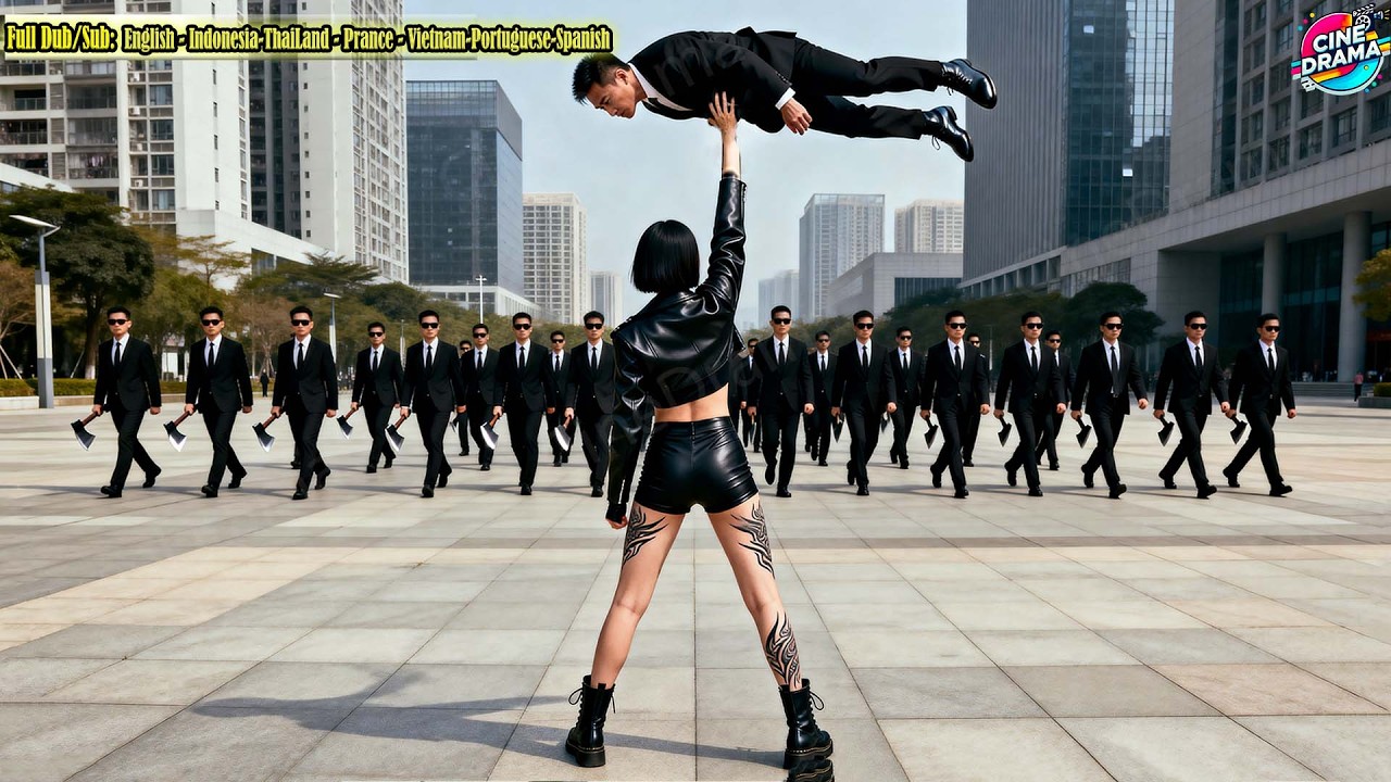 Skewer stall girl gets smashed by thugs, turns out she is a hidden female assassin revealed!
