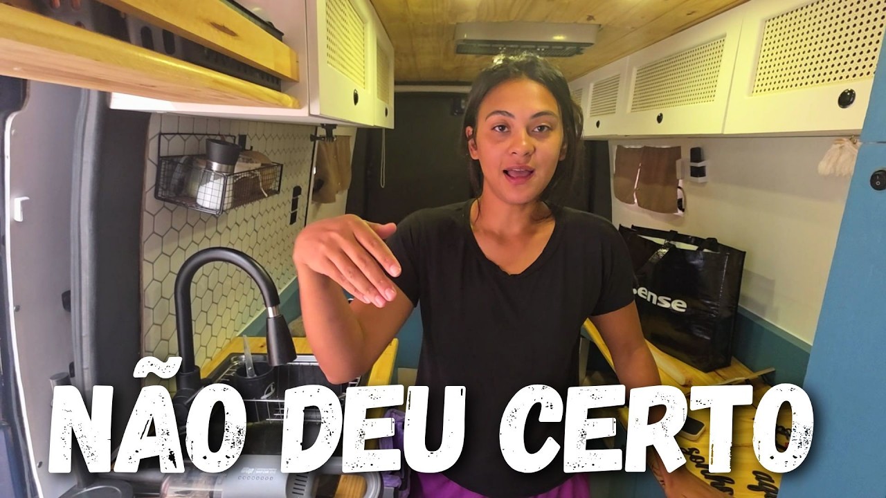 Algumas coisas NÃO DERAM CERTO no MOTORHOME