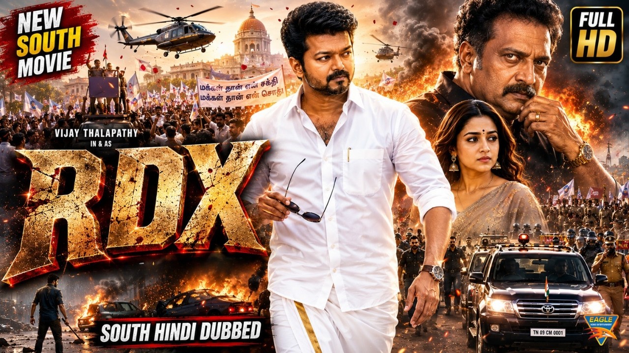 #Vijay Thalapathy #new South Hindi Dubbed Movie - RDX (2026) | Trisha, Prakash Raj | South Action