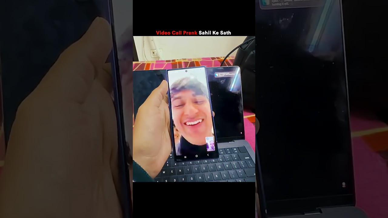 Video Call Prank Sahil Ke Sath 😂🤣😂🤣souravjoshi 