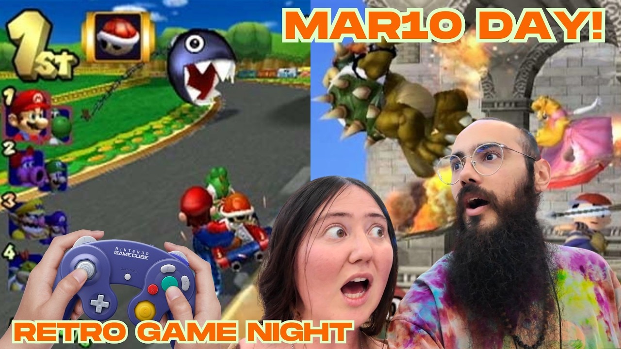 День Марио 2026: Вечер GameCube 🍄 Mario Kart, Smash Bros и ретро-игры Nintendo!