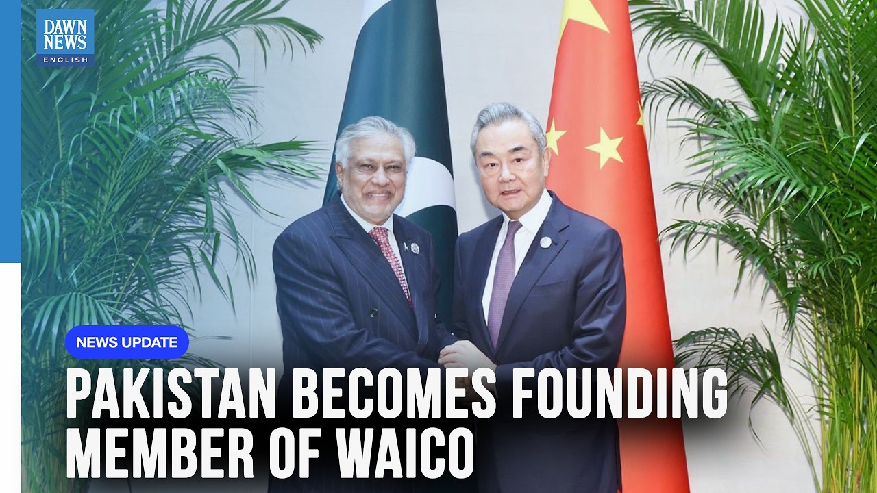 Pakistan Becomes Founding Member of World AI Cooperation Organisation | Dawn News English