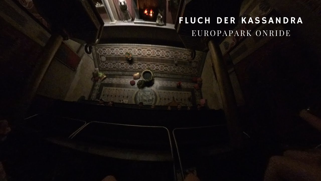Fluch der Kassandra Onride POV 4K | Europa-Park Germany 2025