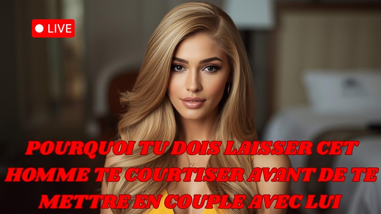 Pourquoi tu dois laisser cet homme te courtiser avant de te mettre en couple avec lui  📱