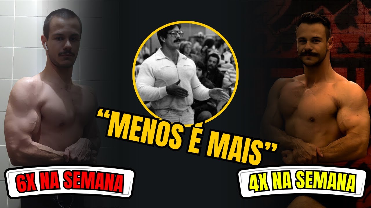 A ARTE DE TREINAR POUCO (com brutalidade)