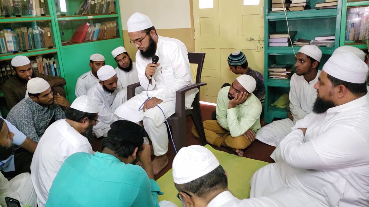 Qari Tahir Sahab Karmadi, in Darul Uloom Markaz-e-islami Ankleshwar Guj India 11 09 2019