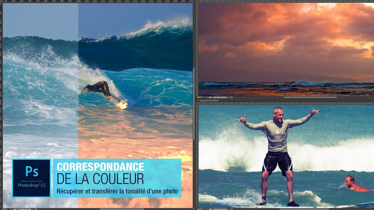 [TUTO] CORRESPONDANCE DE LA COULEUR AVEC PHOTOSHOP