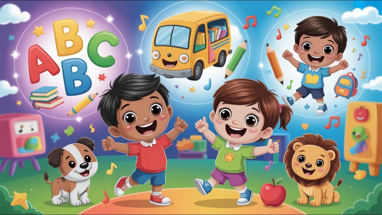 Ultimate Kids Learning Songs Compilation 🎶 ABC Alphabet + Body Parts Dance + Back to School Fun! 📚✨