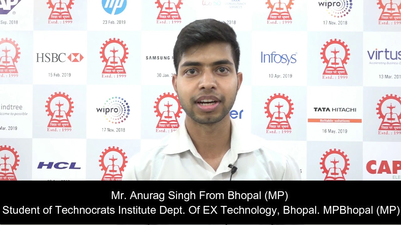 Mr. Anurag Singh, Technocrats Institute of Technology, Bhopal. (MP) in  Electrical and Electronic