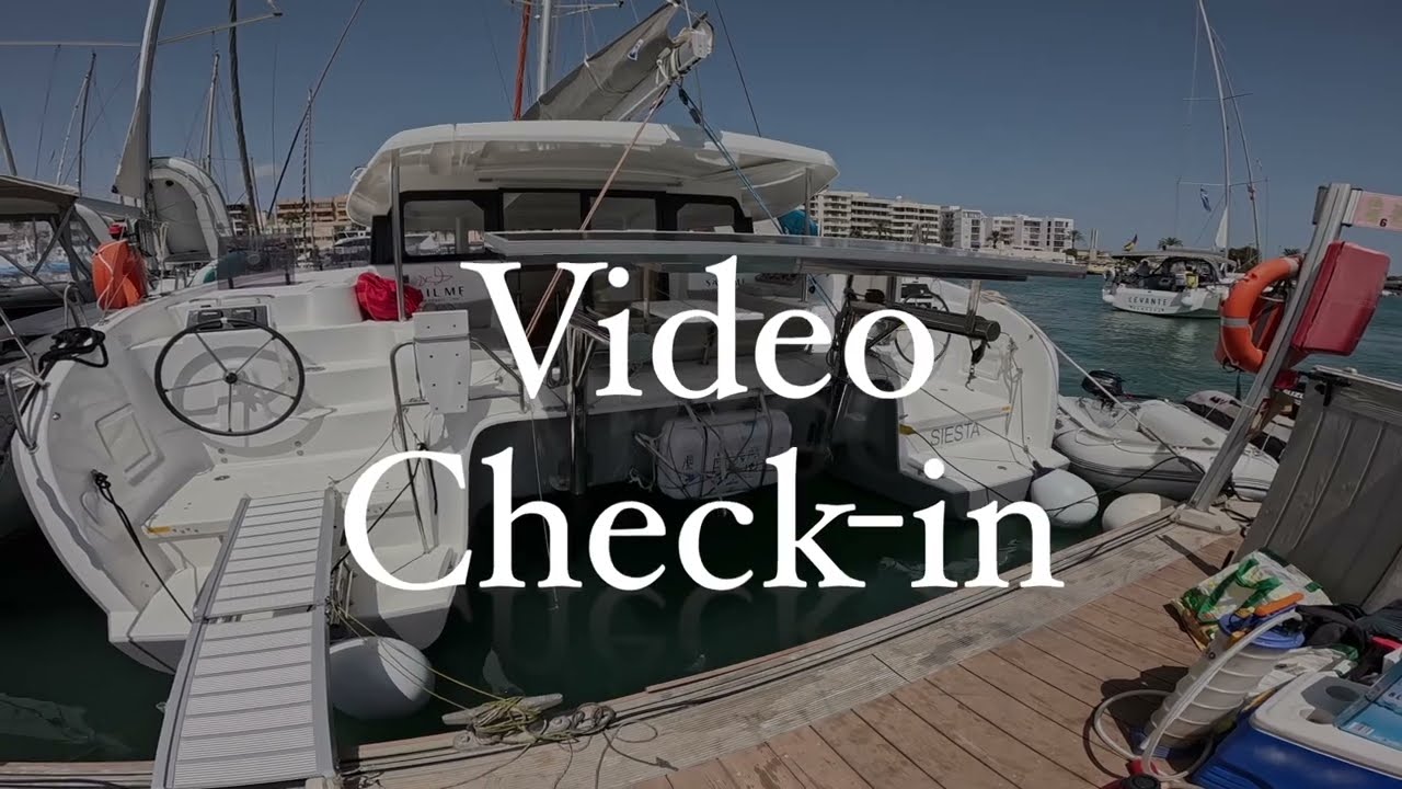 Points to check the equipment of a #sailing  #catamarans #excess  before charter  #checkin  @SailMe
