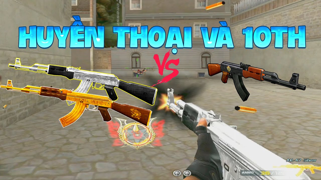 ► 2 Khẩu AK Huyền Thoại đọ sức cùng AK 10th - Tú Lê