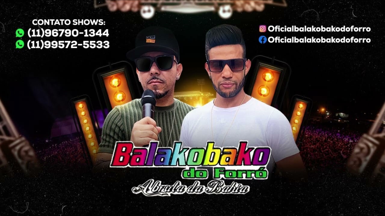 CD COMPLETO - BALAKOBAKO DO FORR&Oacute; - AMOR BANDIDO 2026