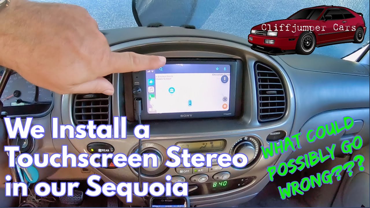 Мы устанавливаем стереосистему Carplay в наш Sequoia первого поколения