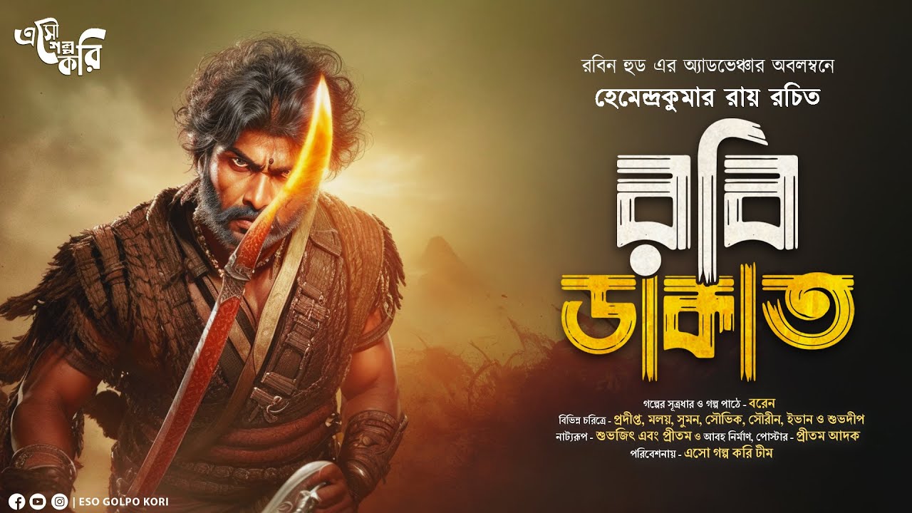রবি ডাকাত (Robi Dakat) | Eso Golpo Kori | Hemendra Kumar Roy | Robin Hood Story | Suspense