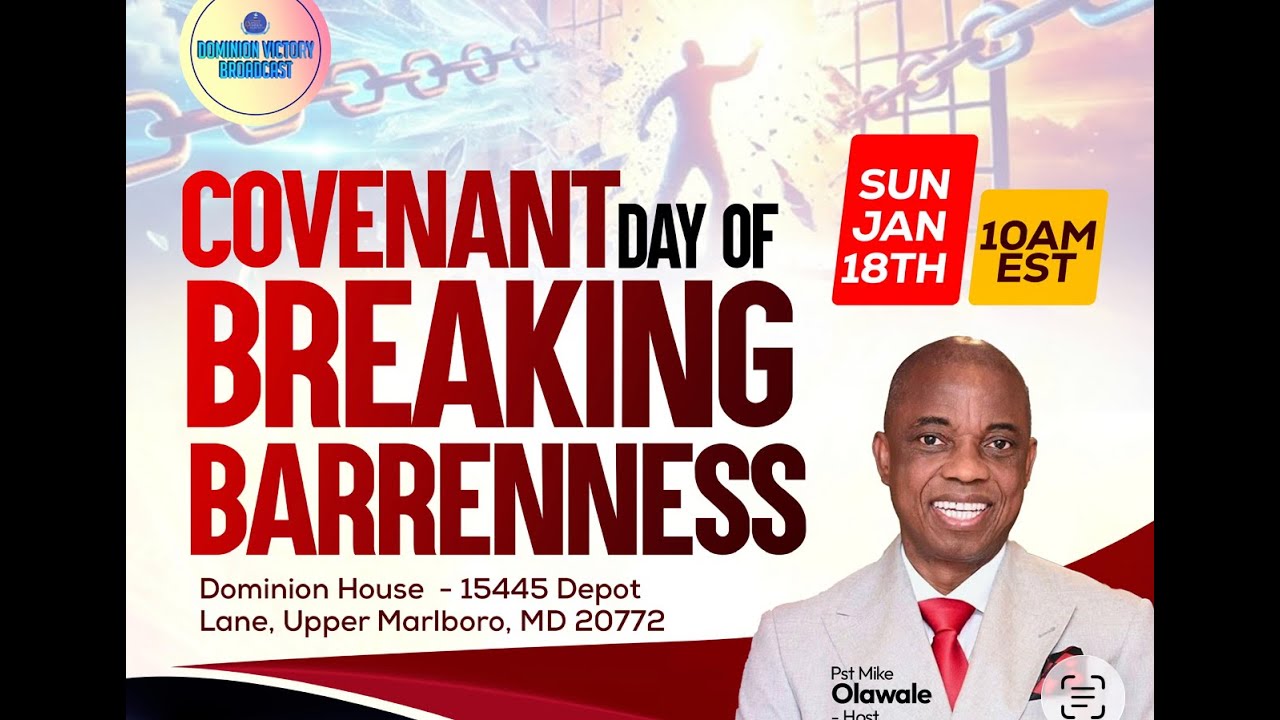 DVB - COVENANT DAY OF BREAKING BARRENNESS - JAN 18