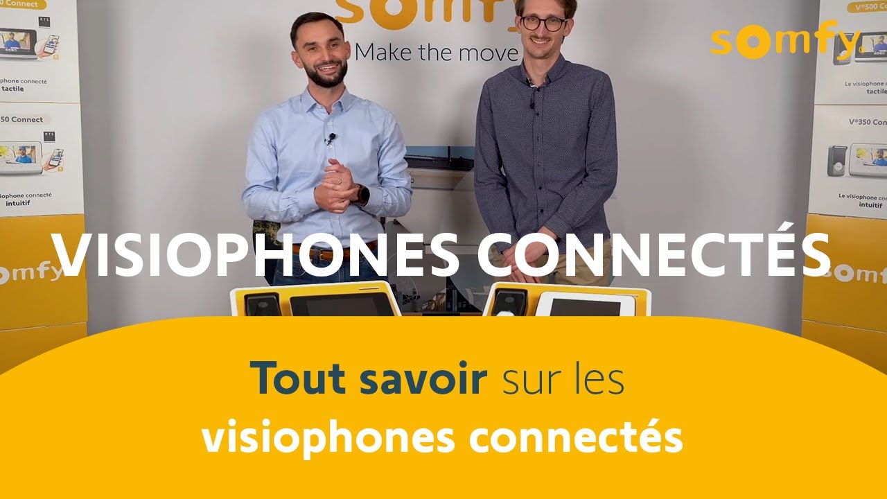 Les visiophones connectés Somfy, plus de confort et de sécurité pour votre logement | Somfy
