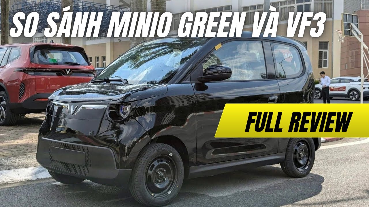 So sánh Minio Green bản thực và VF3: rẻ hơn 30 triệu nhưng nhiều chi tiết xịn sò phết