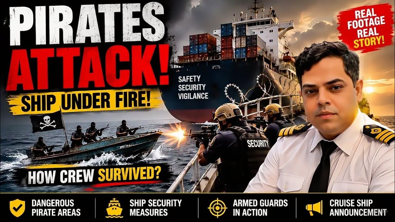 What Happens When Pirates Attack a Ship? | Merchant Navy Reality