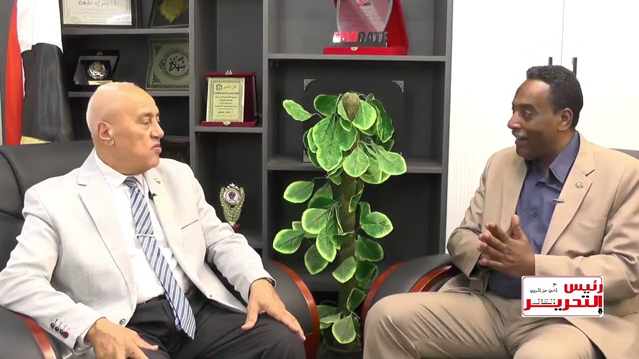 مهندس يسرى خليفة مرشح مجلس الشيوخ بالاسكندرية / برنامج رئيس التحرير القائد