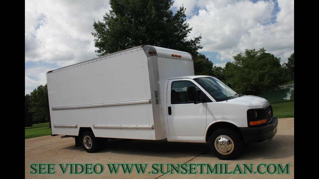 2008 GMC 3500 BOX VAN CUBE HIGH TOP FOR SALE SEE  WWW SUNSETMILAN COM FOR MORE INFO