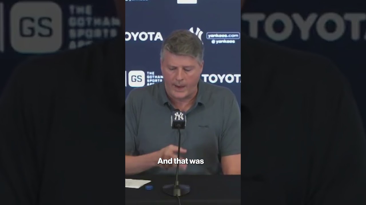 Hal Steinbrenner talks Boone's job security! #shorts