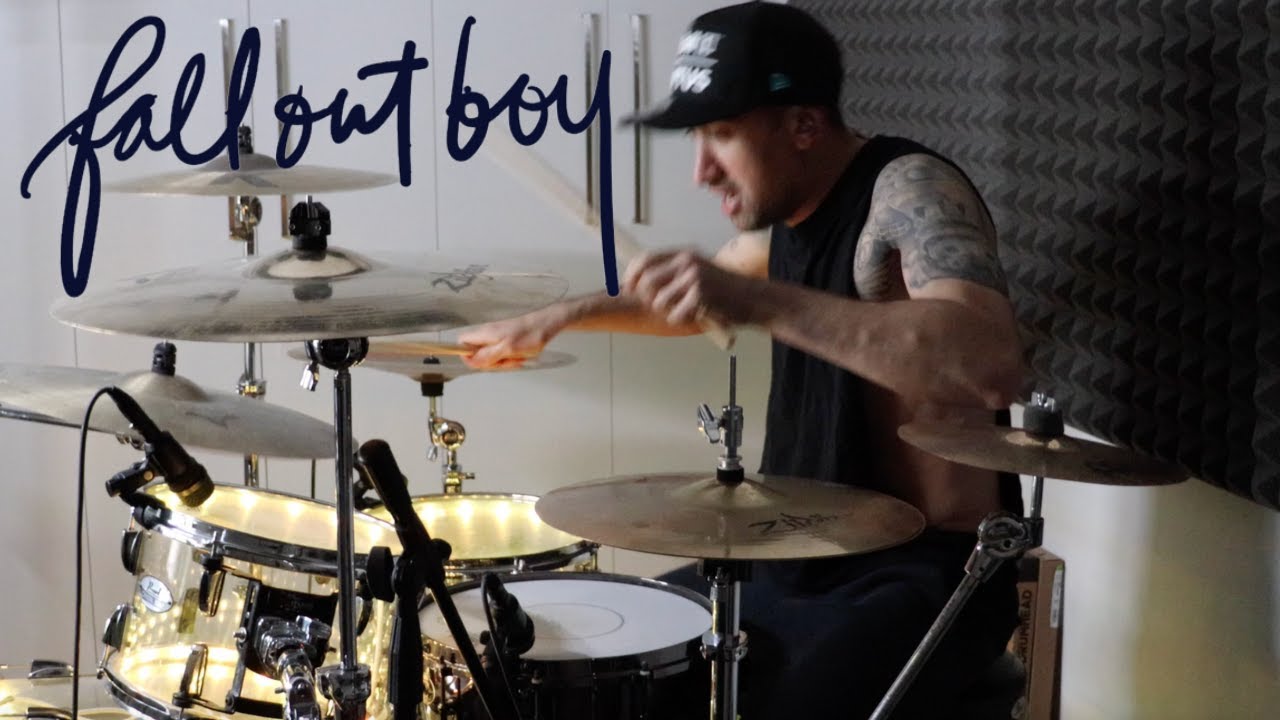 Fall Out Boy - This Ain't a Scene its an Arms Race (drum cover)