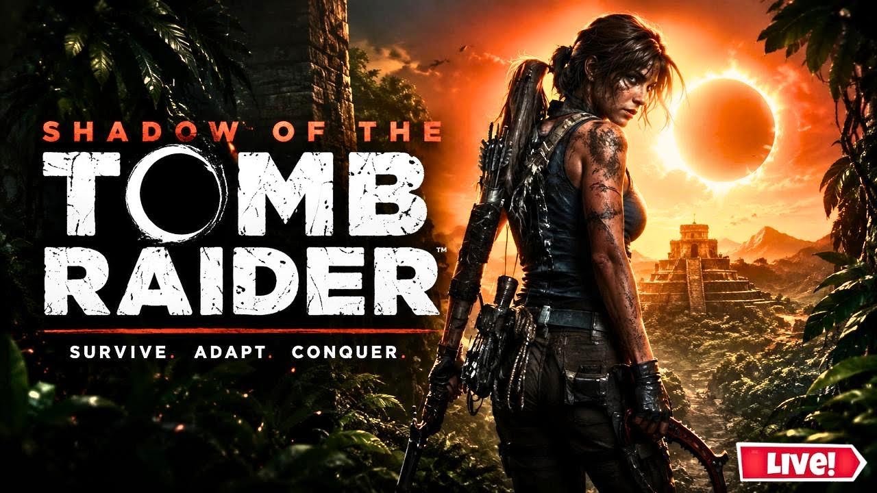 || Shadow of the Tomb Raider: Definitive Edition Game Live ||  #tombraider #youtube #viral #trending