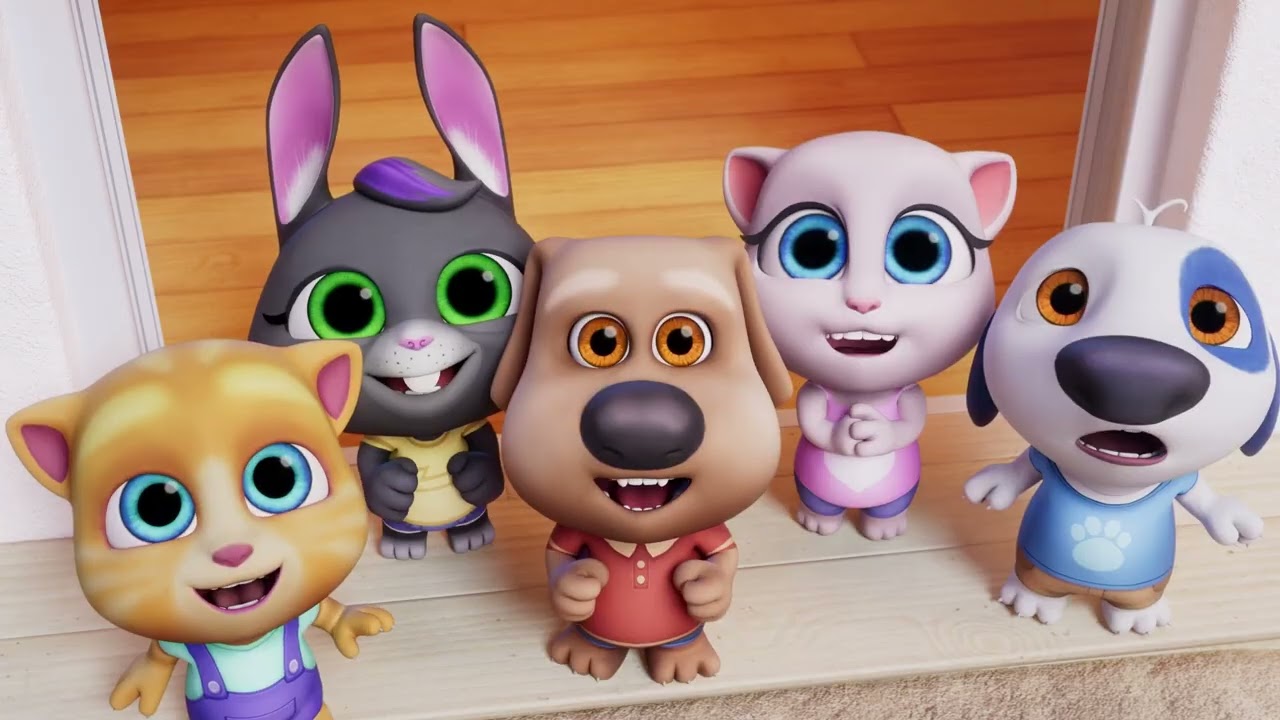 Talking Tom - 超強力マッスル暴走！ | 子供アニメ | WildBrain キッズ