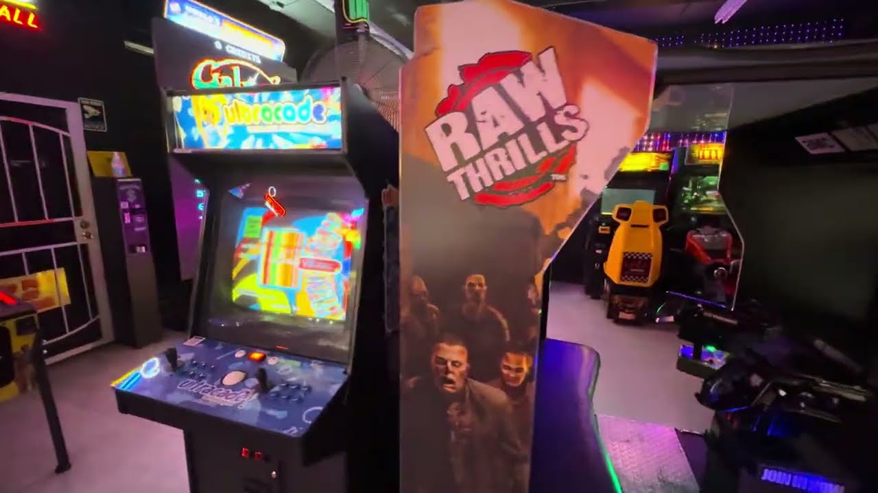 Fun Stop Arcade @ Berlin Farmers Market (NJ), 4K arcade walkthrough & tour, May 2024