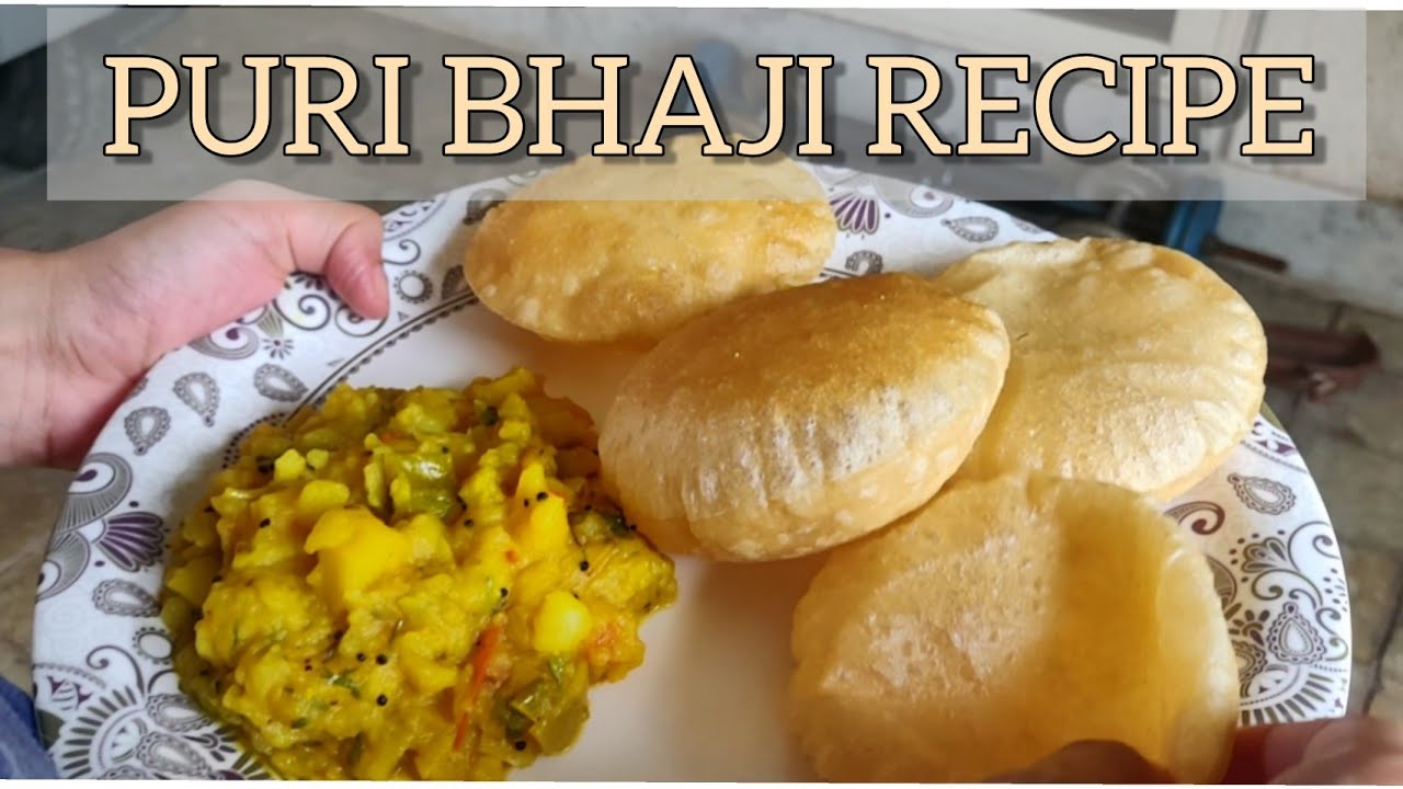 Puri Bhaji Recipe | Leena's Kitchen | Potato/Batata Bhaji
