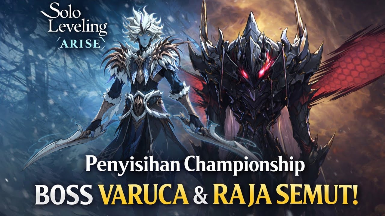 GILA! Boss Varuca & Raja Semut Championship Solo Leveling Arise – Speedrun Ranking?!