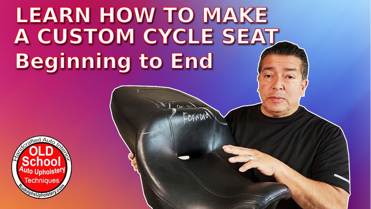 Learn How To Make A Custom Harley Davidson Seats