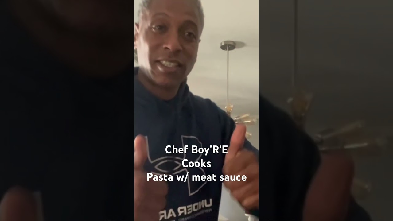 Healthy Easy Gluten Free Pasta and turkey meat sauce prepared by Emanuel