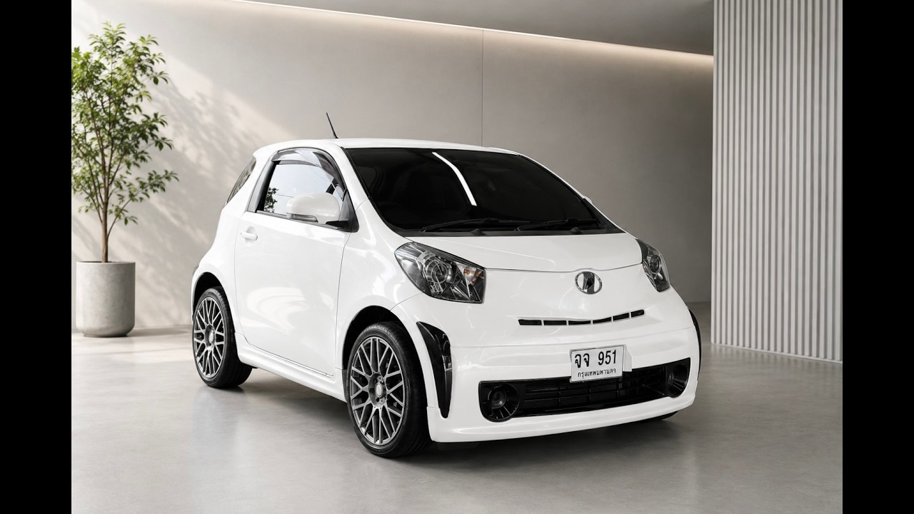 Toyota IQ ถือว่าเป็นรถยนต์ที่เล็กที่สุดในโลกรุ่นหนึ่ง Ultra Compact ที่โดดเด่นด้วยดีไซน์กะทัดรัด