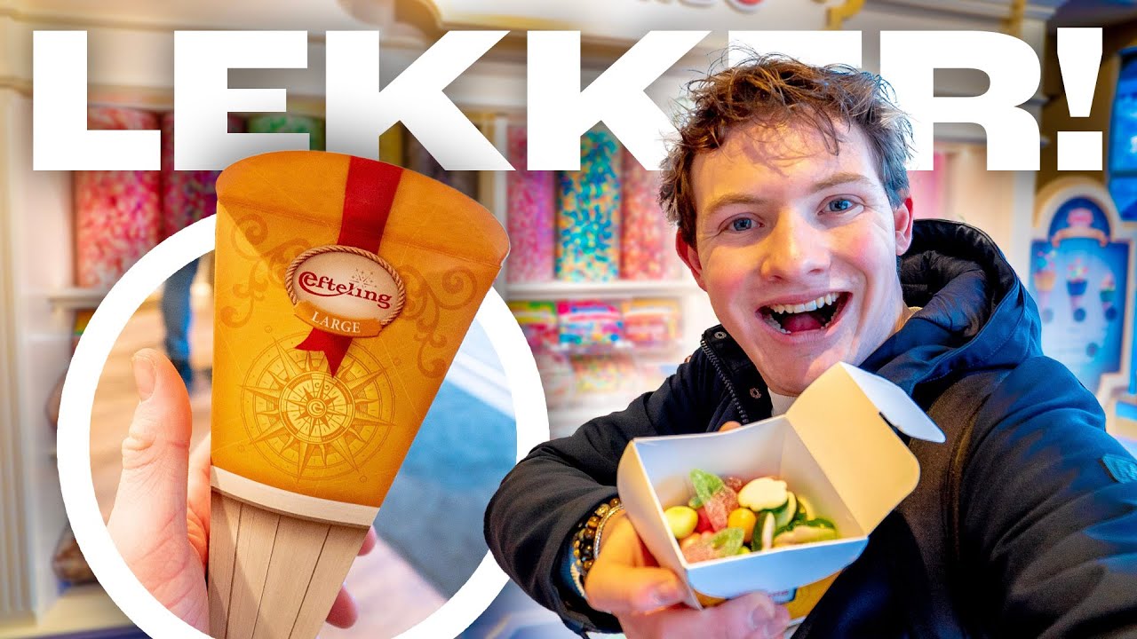 NIEUW SNOEPPARADIJS GEOPEND IN DE EFTELING! 🍭🍫 | Bart Baan